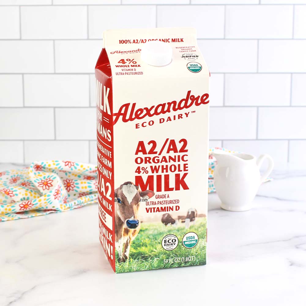 100% A2/A2 Regenerative Whole Milk