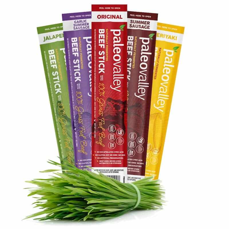 100% Grass-Fed Beef Sticks