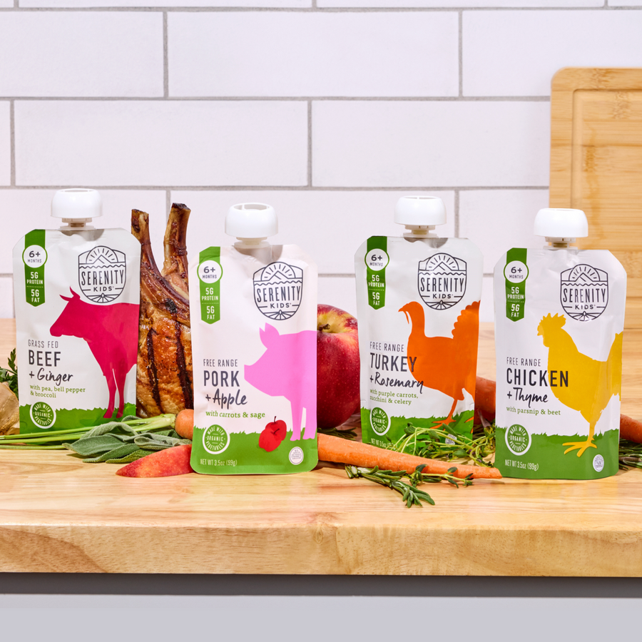 Pasture-Raised Meat & Veggie Pouches
